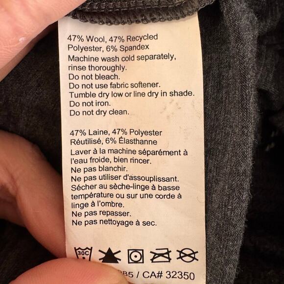 Outdoor Research Women's Alpine Onset Merino 150 Half Zip Shirt Size Medium Gray - Picture 8 of 9